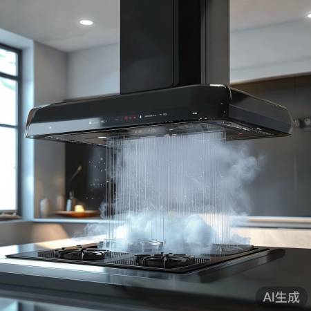 无烟机，负压吸烟，护健康！