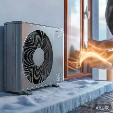 “帝能热水器：空气能小太阳，温