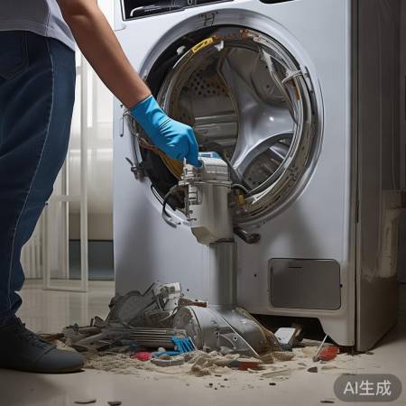 洗衣机排水泵堵塞处理
