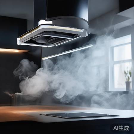 负压抽吸,油烟速吸净