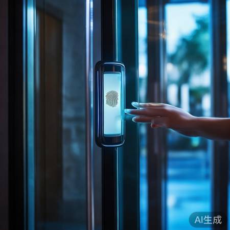 玻璃指纹锁,识别轻松,贴心助手