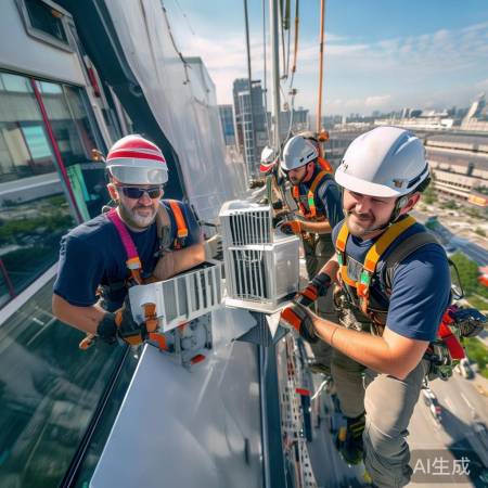美的高空安装空调，专业用心