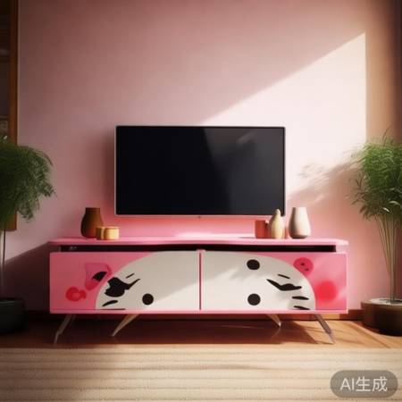 萌趣HelloKitty电视摆