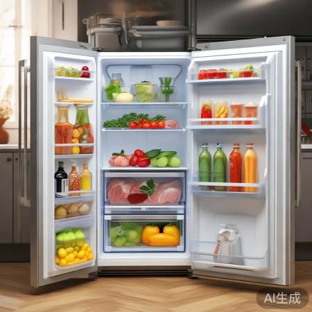 冰箱整理,空间充足