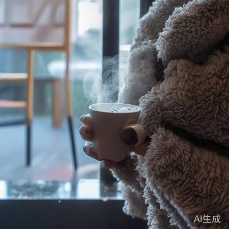 喝热水，暖身舒筋