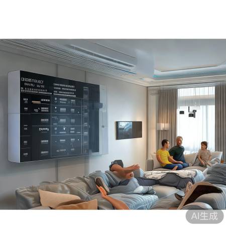 安装完毕,调试空调舒适生活