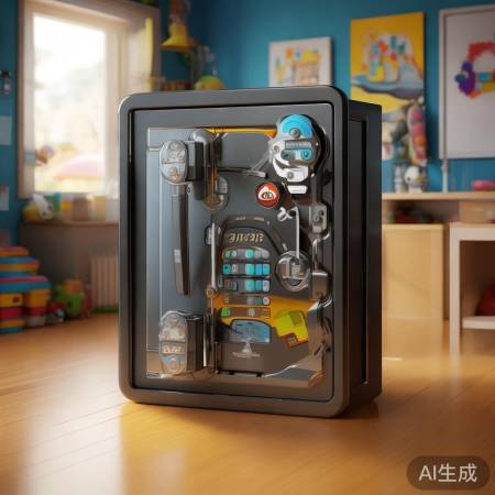 “孩子金库，双解锁更安全”