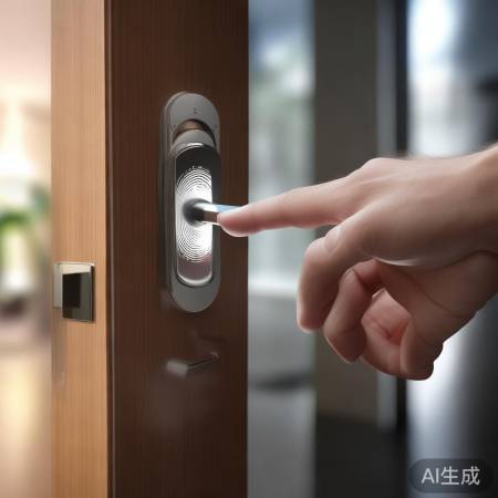 指纹录入，轻松开门