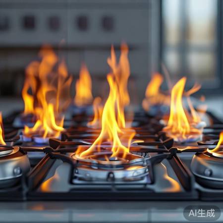 “小米燃气灶，快速稳定火力”