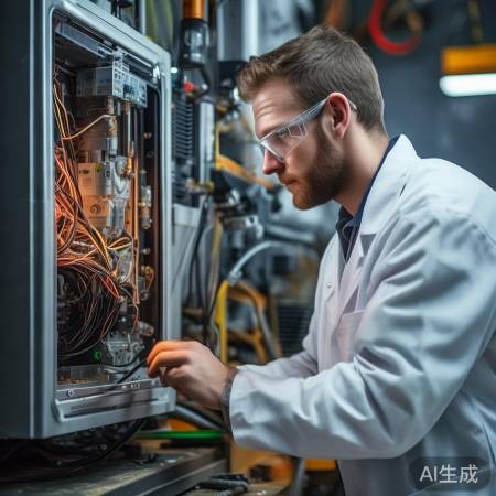 壁挂炉点火器放电检修要点