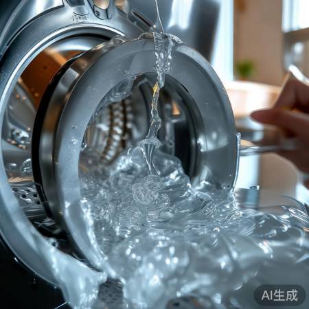 波轮洗衣机需加水清洗