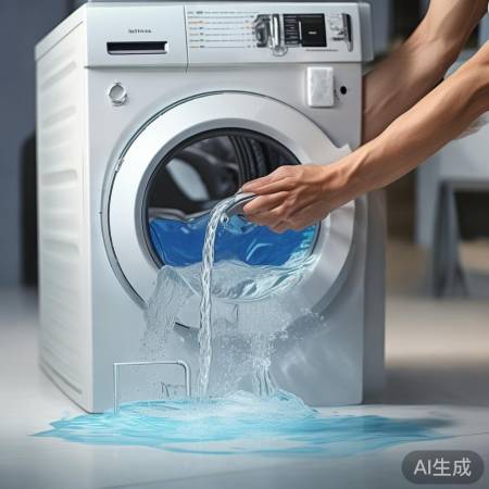 直筒洗衣机需手动加水