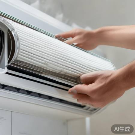 定期清洁空调过滤网