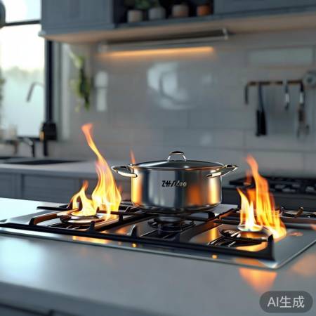 “志高燃气灶，烹饪新体验”