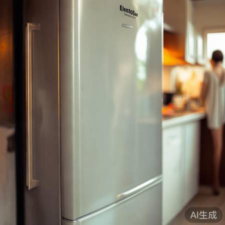 伊莱克斯冰箱低噪音,厨房好伴侣