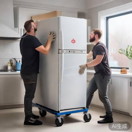冰箱搬运细节多
