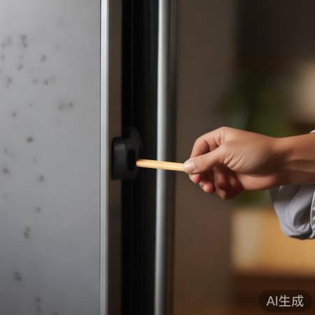 用细筷子撬开儿童锁