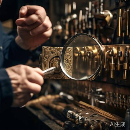 检查锁芯,确保安全