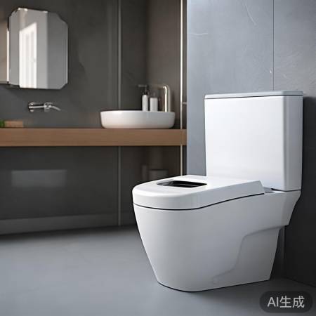 智能马桶自动翻盖，省时又卫生