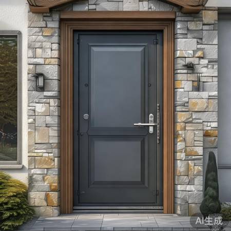 “家守护神，防盗门必备”