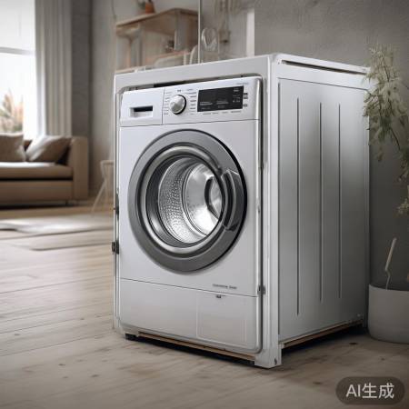 洗衣机排水口收起，美观实用