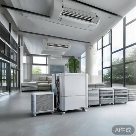 一拖八中央空调，空间省，成本高