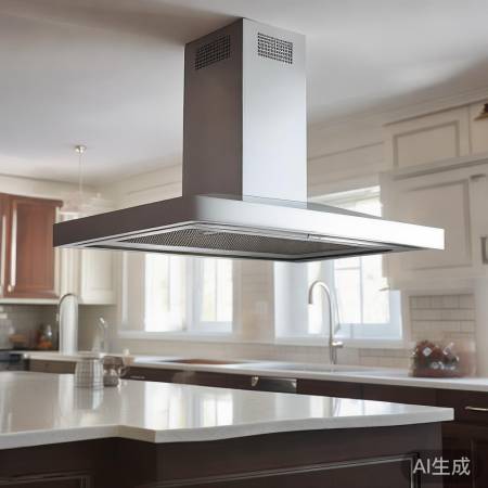 厨房油烟机安装位置视空间而定