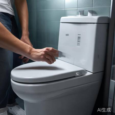 感应器误触，重启马桶即可