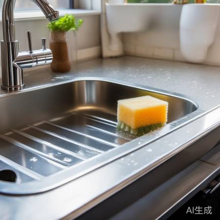 清洁后擦干无水迹