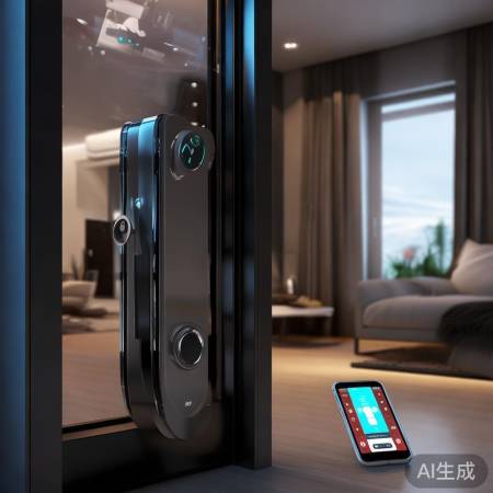 智能指纹锁，远程操控方便