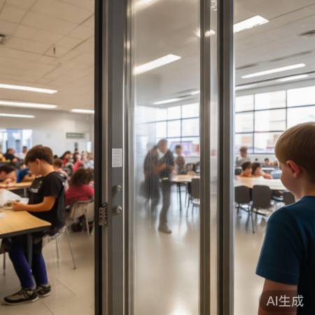 食堂防盗门引热议