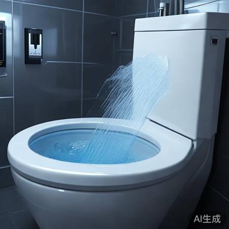 智能马桶自动冲洗，清洁升级