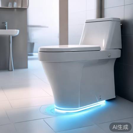 智能马桶喷射开关操作简便