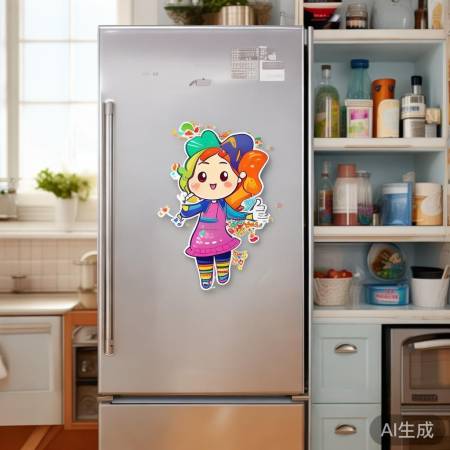 萌趣冰箱贴,家居氛围神器