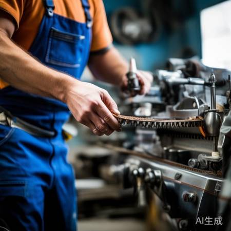 给皮带加润滑油，运转更顺畅