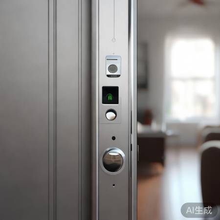 指纹锁安全方便，装修时考虑。