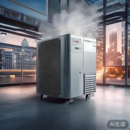 空气能80匹供暖设备