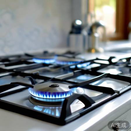 保持燃气灶清洁，确保通风美观