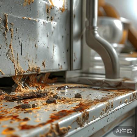 消毒柜底部生锈原因分析