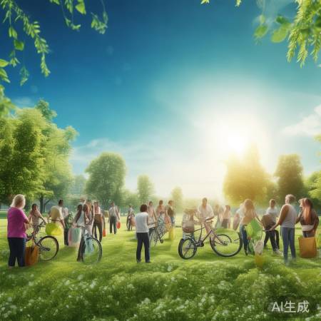 拥抱自然,共减碳添彩