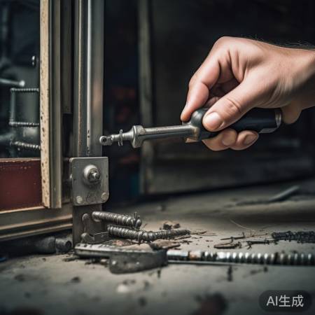 检查螺丝,拧紧解决问题