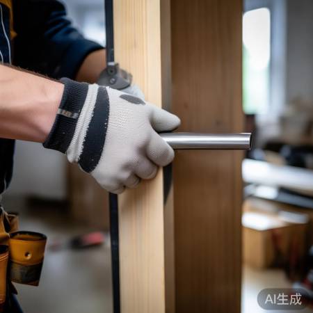 安装门把手步骤四