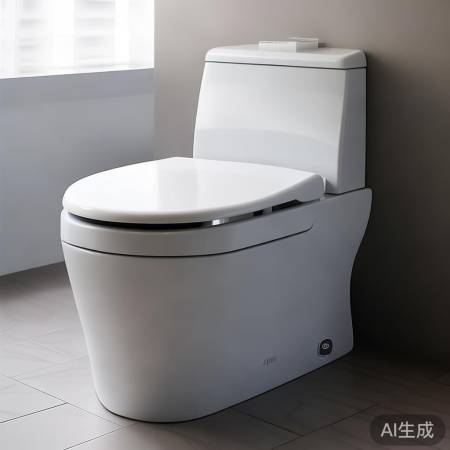 现代简约马桶，功能全面遥控