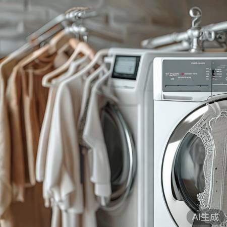 轻柔洗衣机呵护高档面料