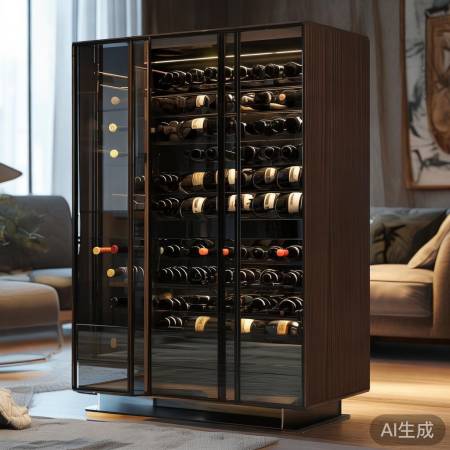 红酒柜：简约雅致
