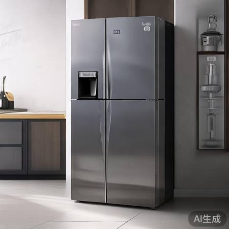LG冰箱简约大方，多色可选