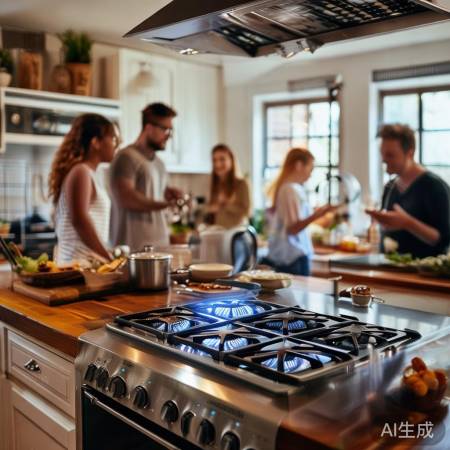 厨房燃气灶，生活好帮手