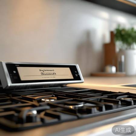 缴费成功,灶具提示亮。