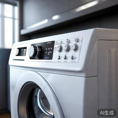 “洗衣机控面板简单易操作”