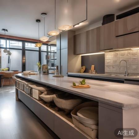 燃气灶孔位测量